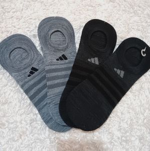 4 x Women's Adidas No Show Socks